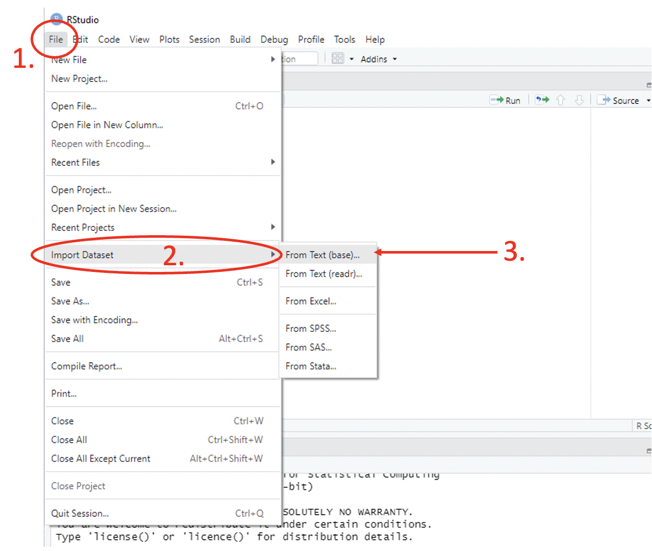 Import table via Toolbar